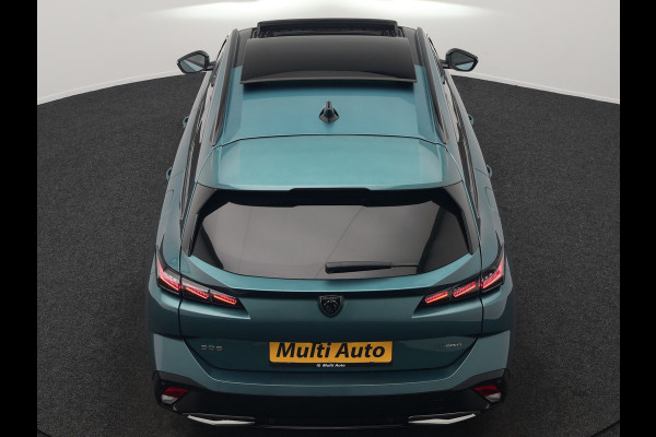 Peugeot 308 SW 1.6 Plug In Hybrid GT Pack Business 225pk Dealer O.H. PHEV | Panodak | Adaptive Cruise | 360 Camera | Lederen Sportstoelen Massage & Memory | Focal Sound | Stoelen & Stuur Verwarmd | Sfeerverlichting | Apple Carplay | Keyless | Navigatie | DAB |