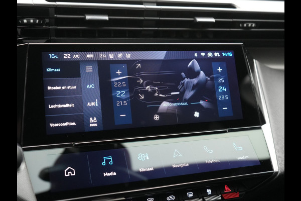 Peugeot 308 SW 1.6 Plug In Hybrid GT Pack Business 225pk Dealer O.H. PHEV | Panodak | Adaptive Cruise | 360 Camera | Lederen Sportstoelen Massage & Memory | Focal Sound | Stoelen & Stuur Verwarmd | Sfeerverlichting | Apple Carplay | Keyless | Navigatie | DAB |