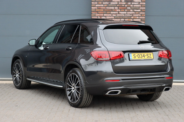 Mercedes-Benz GLC 300e 4MATIC AMG Line Premium+ | Luchtvering | Massage | Panoramadak | Trekhaak | Distronic+ | Stoelverwarming V+A | Memory | Surround Camera | Burmester | Augmented Reality |