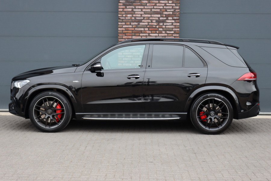 Mercedes-Benz GLE AMG 53 4MATIC+ Premium+ | Luchtvering | Distronic+ | Carbon | Burmester | Rijassistentiepakket | Schakelbare Uitlaat | HUD | Nappa Leder | Stoelverwarming V+A | Keyless Go |