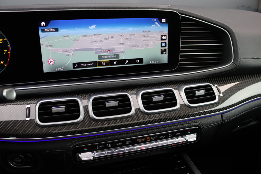 Mercedes-Benz GLE AMG 53 4MATIC+ Premium+ | Luchtvering | Distronic+ | Carbon | Burmester | Rijassistentiepakket | Schakelbare Uitlaat | HUD | Nappa Leder | Stoelverwarming V+A | Keyless Go |