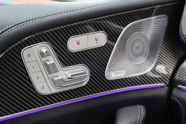 Mercedes-Benz GLE AMG 53 4MATIC+ Premium+ | Luchtvering | Distronic+ | Carbon | Burmester | Rijassistentiepakket | Schakelbare Uitlaat | HUD | Nappa Leder | Stoelverwarming V+A | Keyless Go |