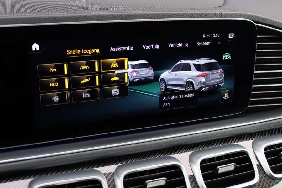 Mercedes-Benz GLE AMG 53 4MATIC+ Premium+ | Luchtvering | Distronic+ | Carbon | Burmester | Rijassistentiepakket | Schakelbare Uitlaat | HUD | Nappa Leder | Stoelverwarming V+A | Keyless Go |