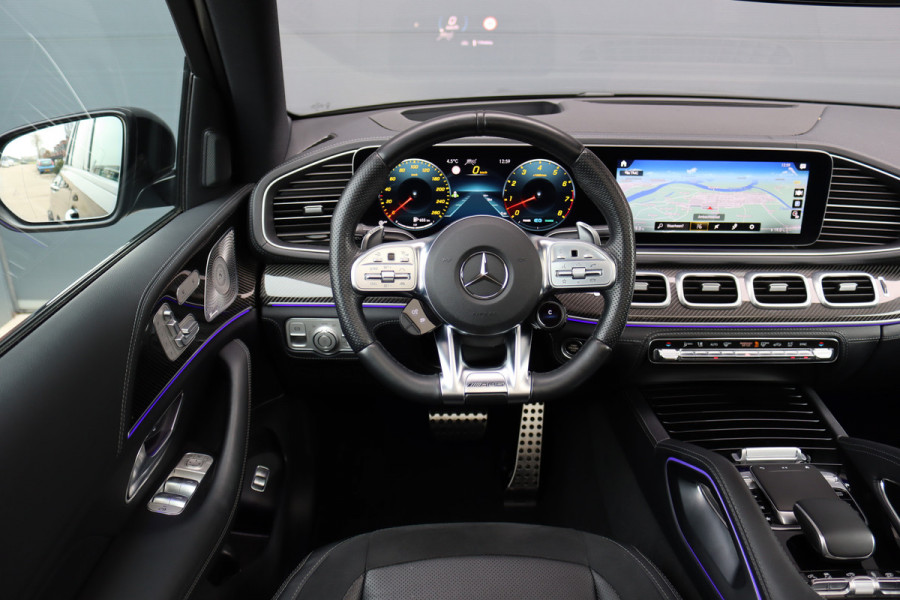 Mercedes-Benz GLE AMG 53 4MATIC+ Premium+ | Luchtvering | Distronic+ | Carbon | Burmester | Rijassistentiepakket | Schakelbare Uitlaat | HUD | Nappa Leder | Stoelverwarming V+A | Keyless Go |