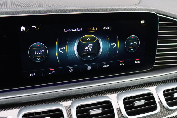 Mercedes-Benz GLE AMG 53 4MATIC+ Premium+ | Luchtvering | Distronic+ | Carbon | Burmester | Rijassistentiepakket | Schakelbare Uitlaat | HUD | Nappa Leder | Stoelverwarming V+A | Keyless Go |