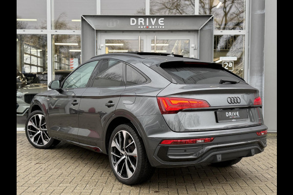 Audi Q5 Sportback 50 TFSI e S edition Competition |Black Optic|Pano|B&O|Luchtvering|Leer|Massage|21"