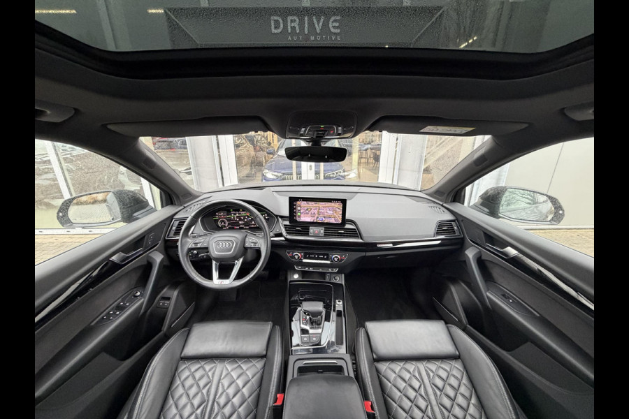 Audi Q5 Sportback 50 TFSI e S edition Competition |Black Optic|Pano|B&O|Luchtvering|Leer|Massage|21"