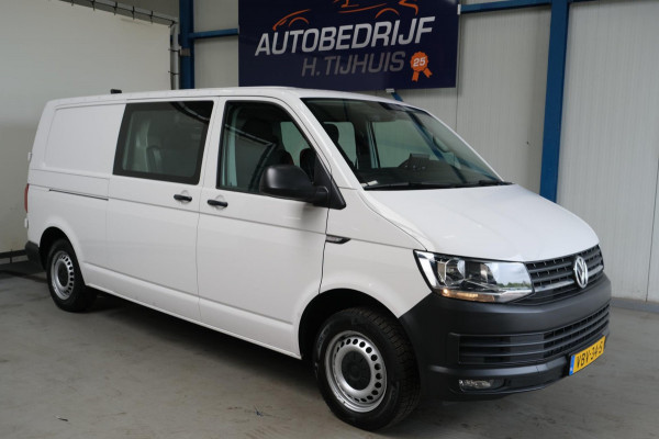 Volkswagen Transporter 2.0 TDI 150 PK L2H1 DC - N.A.P. Airco, Cruise, PDC, Trekhaak.