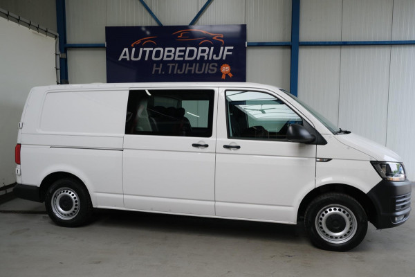 Volkswagen Transporter 2.0 TDI 150 PK L2H1 DC - N.A.P. Airco, Cruise, PDC, Trekhaak.