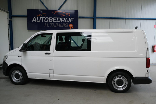 Volkswagen Transporter 2.0 TDI 150 PK L2H1 DC - N.A.P. Airco, Cruise, PDC, Trekhaak.