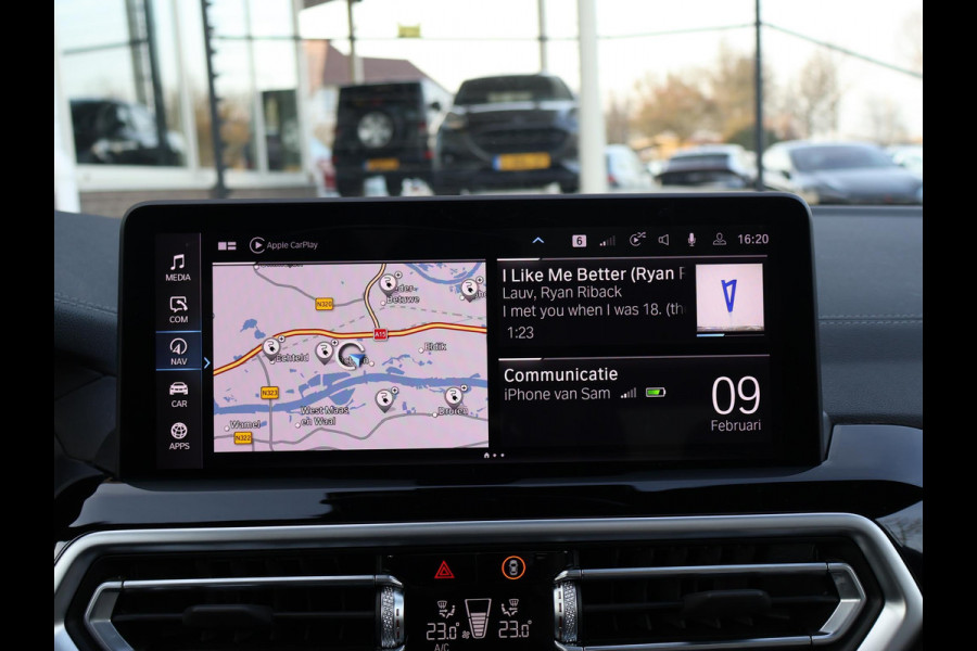 BMW iX3 M-SPORT HIGH EXECUTIVE SHADOW LINE PACK 80 KWH + PANORAMA | 360 CAMERA | HEAD-UP | ORIG. NL