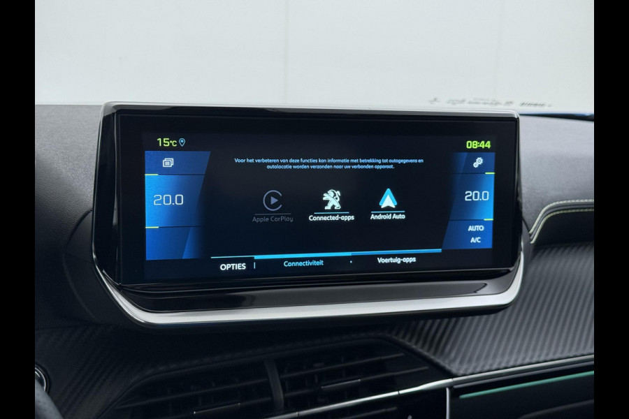 Peugeot e-2008 EV GT Pack 50 kWh VAN € 20.900,- VOOR € 18.440,- UW LENTEVOORDEEL € 2.460,-! |SOH 90% | 3-Fase boordlader | Warmtepomp | Open Panoramadak | Camera | Stoelverwarming | Adaptieve Cruise Control | Full Option | Dealeronderhouden | Inclusief 12 mnd BOVAG garantie |