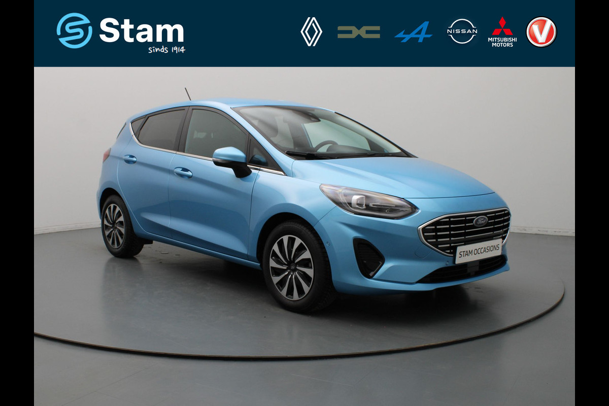 Ford Fiesta 125pk EcoBoost Hybrid Titanium Vignale B&O | Camera | Adapt. Cruise | Parkeersens. v+a | Stoel-/stuur-/voorruitverw.