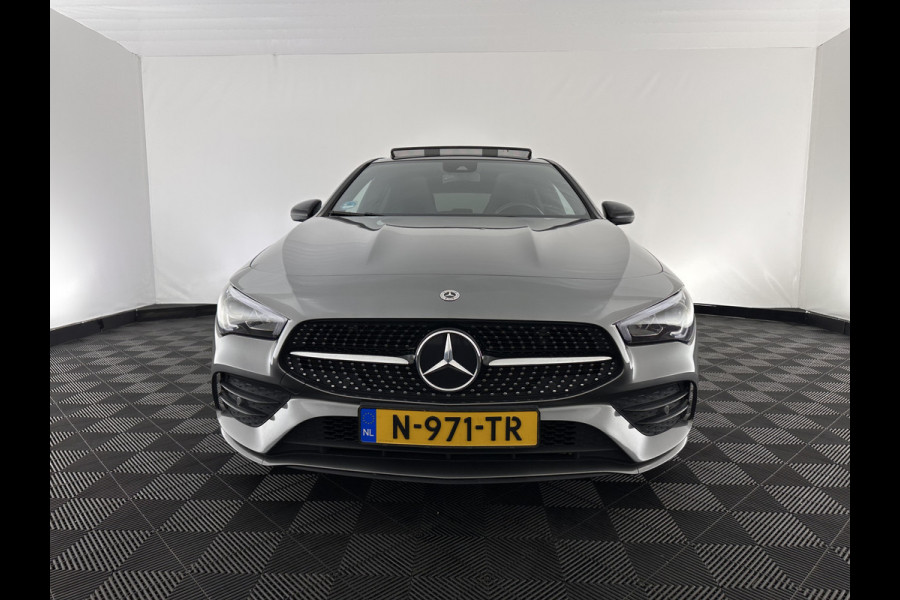 Mercedes-Benz CLA-Klasse Shooting Brake 180 AMG-Line Business Solution (INCL-BTW) *PANO | LEATHER-MICROFIBRE | FULL-LED | AMBIENTLIGHT | BLINDSPOT | HEATED-SPORTSEATS | WIDESCREEN-DIGICOCKPIT | DAB+ | NAVI-FULLMAP | CAMERA | PRIVACYGLASS | 18''ALU*