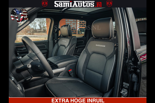 Dodge Ram 1500 Night Premium | Full Option | De Meest Luxe Pick-Up in zijn Klasse | Comfortabele Dubbele Cabine met Royale 5 Zitplaatsen | BPM vrij | Nu Leverbaar uit Voorraad | Voorraad Nr 2200 - 0886