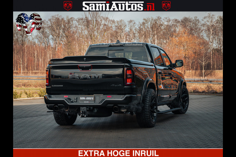 Dodge Ram 1500 Night Premium | Full Option | De Meest Luxe Pick-Up in zijn Klasse | Comfortabele Dubbele Cabine met Royale 5 Zitplaatsen | BPM vrij | Nu Leverbaar uit Voorraad | Voorraad Nr 2200 - 0886
