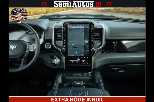Dodge Ram 1500 Night Premium | Full Option | De Meest Luxe Pick-Up in zijn Klasse | Comfortabele Dubbele Cabine met Royale 5 Zitplaatsen | BPM vrij | Nu Leverbaar uit Voorraad | Voorraad Nr 2200 - 0886