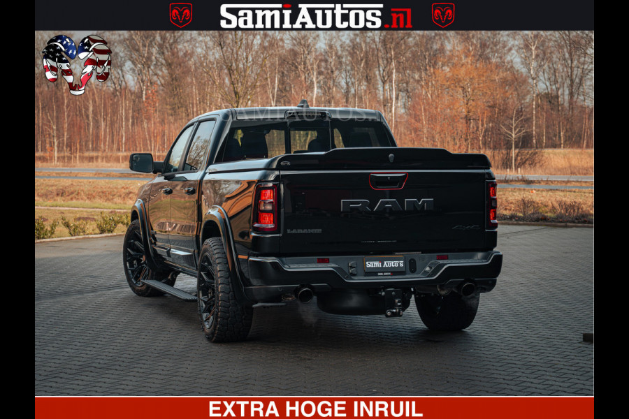 Dodge Ram 1500 Night Premium | Full Option | De Meest Luxe Pick-Up in zijn Klasse | Comfortabele Dubbele Cabine met Royale 5 Zitplaatsen | BPM vrij | Nu Leverbaar uit Voorraad | Voorraad Nr 2200 - 0886