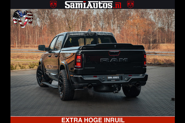 Dodge Ram 1500 Night Premium | Full Option | De Meest Luxe Pick-Up in zijn Klasse | Comfortabele Dubbele Cabine met Royale 5 Zitplaatsen | BPM vrij | Nu Leverbaar uit Voorraad | Voorraad Nr 2200 - 0886