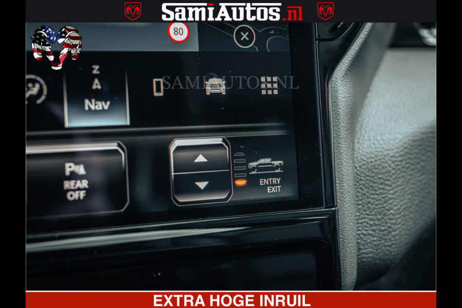 Dodge Ram 1500 Night Premium | Full Option | De Meest Luxe Pick-Up in zijn Klasse | Comfortabele Dubbele Cabine met Royale 5 Zitplaatsen | BPM vrij | Nu Leverbaar uit Voorraad | Voorraad Nr 2200 - 0886