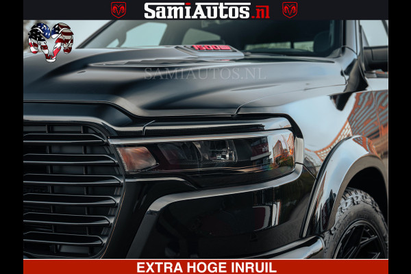 Dodge Ram 1500 Night Premium | Full Option | De Meest Luxe Pick-Up in zijn Klasse | Comfortabele Dubbele Cabine met Royale 5 Zitplaatsen | BPM vrij | Nu Leverbaar uit Voorraad | Voorraad Nr 2200 - 0886