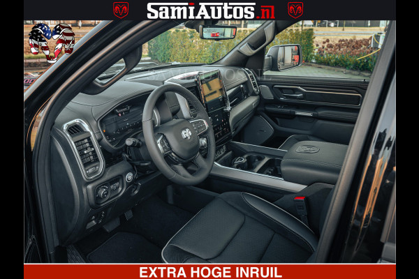 Dodge Ram 1500 Night Premium | Full Option | De Meest Luxe Pick-Up in zijn Klasse | Comfortabele Dubbele Cabine met Royale 5 Zitplaatsen | BPM vrij | Nu Leverbaar uit Voorraad | Voorraad Nr 2200 - 0886