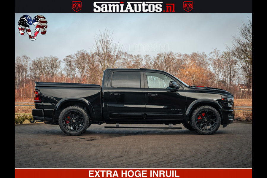 Dodge Ram 1500 Night Premium | Full Option | De Meest Luxe Pick-Up in zijn Klasse | Comfortabele Dubbele Cabine met Royale 5 Zitplaatsen | BPM vrij | Nu Leverbaar uit Voorraad | Voorraad Nr 2200 - 0886