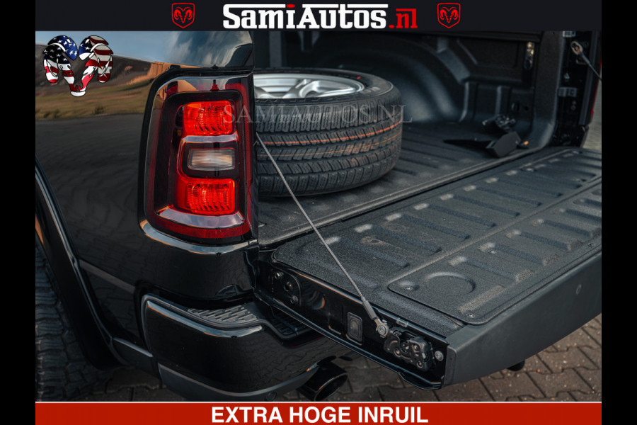 Dodge Ram 1500 Night Premium | Full Option | De Meest Luxe Pick-Up in zijn Klasse | Comfortabele Dubbele Cabine met Royale 5 Zitplaatsen | BPM vrij | Nu Leverbaar uit Voorraad | Voorraad Nr 2200 - 0886