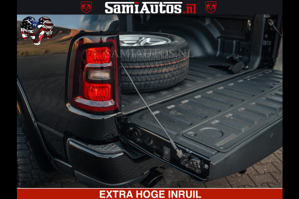 Dodge Ram 1500 Night Premium | Full Option | De Meest Luxe Pick-Up in zijn Klasse | Comfortabele Dubbele Cabine met Royale 5 Zitplaatsen | BPM vrij | Nu Leverbaar uit Voorraad | Voorraad Nr 2200 - 0886