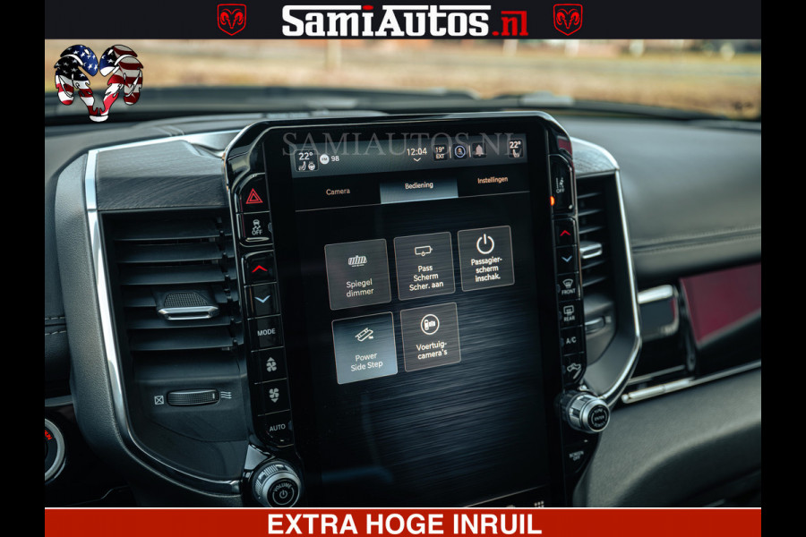 Dodge Ram 1500 Night Premium | Full Option | De Meest Luxe Pick-Up in zijn Klasse | Comfortabele Dubbele Cabine met Royale 5 Zitplaatsen | BPM vrij | Nu Leverbaar uit Voorraad | Voorraad Nr 2200 - 0886