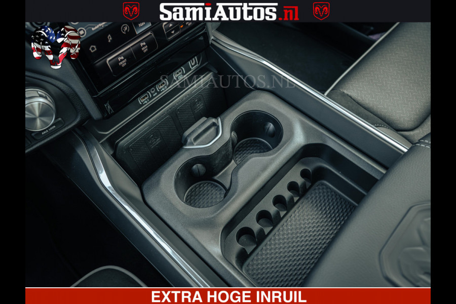 Dodge Ram 1500 Night Premium | Full Option | De Meest Luxe Pick-Up in zijn Klasse | Comfortabele Dubbele Cabine met Royale 5 Zitplaatsen | BPM vrij | Nu Leverbaar uit Voorraad | Voorraad Nr 2200 - 0886