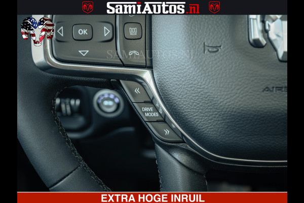 Dodge Ram 1500 Night Premium | Full Option | De Meest Luxe Pick-Up in zijn Klasse | Comfortabele Dubbele Cabine met Royale 5 Zitplaatsen | BPM vrij | Nu Leverbaar uit Voorraad | Voorraad Nr 2200 - 0886