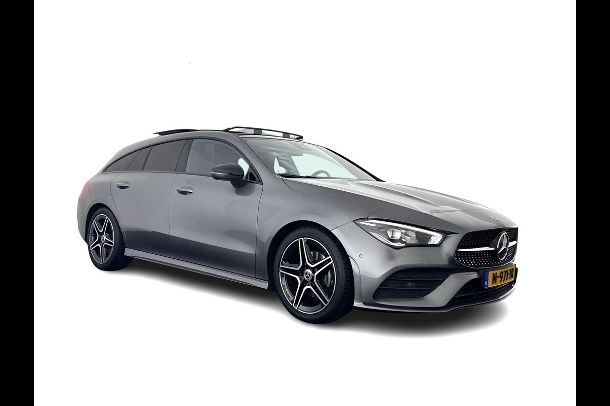 Mercedes-Benz CLA-Klasse Shooting Brake 180 AMG-Line Business Solution (INCL-BTW) *PANO | LEATHER-MICROFIBRE | FULL-LED | AMBIENTLIGHT | BLINDSPOT | HEATED-SPORTSEATS | WIDESCREEN-DIGICOCKPIT | DAB+ | NAVI-FULLMAP | CAMERA | PRIVACYGLASS | 18''ALU*