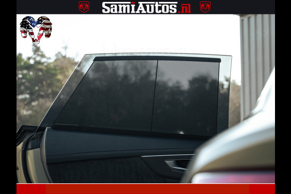 Audi RS Q8 RSQ8 600PK 4.0 TFSI | MATT OLIVE GREEN | QUATTRO | MEGA VOLLE RSQ8 | BANG & OLUFSEN | HUD | 4 WIELBESTURING | 23 INCH AUDI SPORT WHEELS | RS BEKLEDING ZWART | PANO | SOFTCLOSE | De Lamborghini Urus en Audi RS Q8 zijn beide supersnelle SUV's met dezelfde basis (4.0L V8 twin-turbo motor van de VW Group)