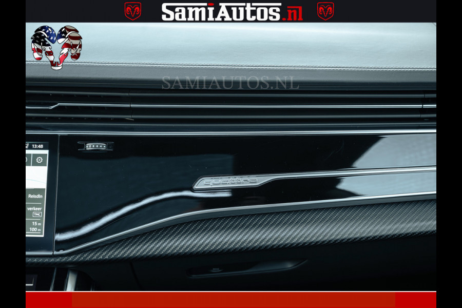 Audi RS Q8 RSQ8 600PK 4.0 TFSI | MATT OLIVE GREEN | QUATTRO | MEGA VOLLE RSQ8 | BANG & OLUFSEN | HUD | 4 WIELBESTURING | 23 INCH AUDI SPORT WHEELS | RS BEKLEDING ZWART | PANO | SOFTCLOSE | De Lamborghini Urus en Audi RS Q8 zijn beide supersnelle SUV's met dezelfde basis (4.0L V8 twin-turbo motor van de VW Group)