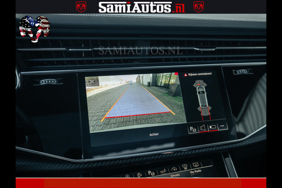 Audi RS Q8 RSQ8 600PK 4.0 TFSI | MATT OLIVE GREEN | QUATTRO | MEGA VOLLE RSQ8 | BANG & OLUFSEN | HUD | 4 WIELBESTURING | 23 INCH AUDI SPORT WHEELS | RS BEKLEDING ZWART | PANO | SOFTCLOSE | De Lamborghini Urus en Audi RS Q8 zijn beide supersnelle SUV's met dezelfde basis (4.0L V8 twin-turbo motor van de VW Group)