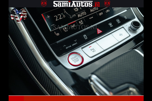 Audi RS Q8 RSQ8 600PK 4.0 TFSI | MATT OLIVE GREEN | QUATTRO | MEGA VOLLE RSQ8 | BANG & OLUFSEN | HUD | 4 WIELBESTURING | 23 INCH AUDI SPORT WHEELS | RS BEKLEDING ZWART | PANO | SOFTCLOSE | De Lamborghini Urus en Audi RS Q8 zijn beide supersnelle SUV's met dezelfde basis (4.0L V8 twin-turbo motor van de VW Group)