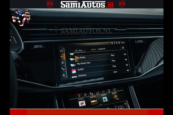 Audi RS Q8 RSQ8 600PK 4.0 TFSI | MATT OLIVE GREEN | QUATTRO | MEGA VOLLE RSQ8 | BANG & OLUFSEN | HUD | 4 WIELBESTURING | 23 INCH AUDI SPORT WHEELS | RS BEKLEDING ZWART | PANO | SOFTCLOSE | De Lamborghini Urus en Audi RS Q8 zijn beide supersnelle SUV's met dezelfde basis (4.0L V8 twin-turbo motor van de VW Group)