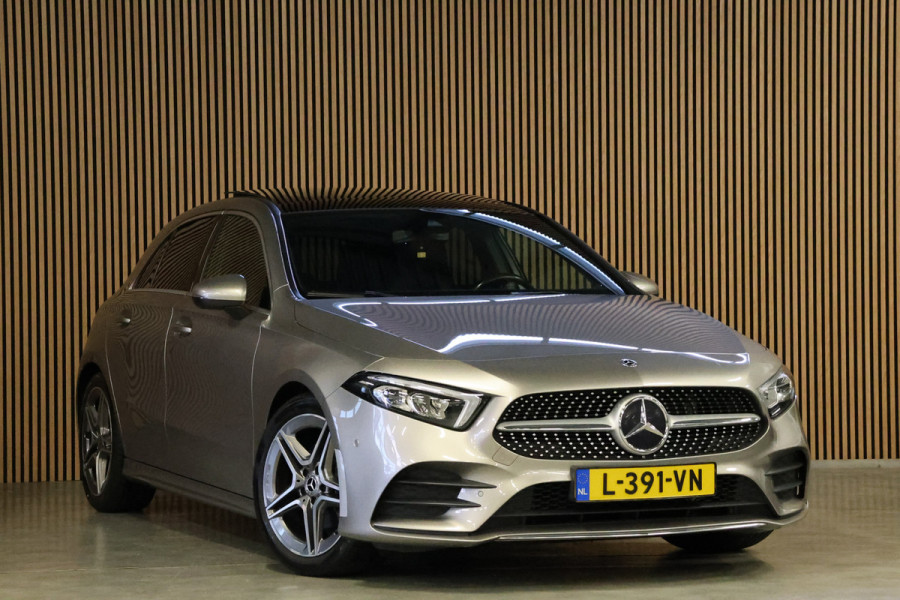 Mercedes-Benz A-Klasse A 180 d AMG pakket | Panorama dak | Burmester | Widescreen | Apple Carplay | Sfeerverlichting | Stoelverwarming | Alcantara | 360 PDC | Volledig onderhouden | Nieuwe Distributieriem