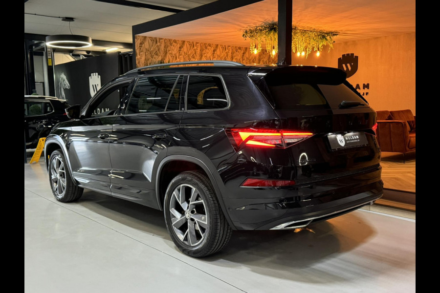 Škoda Kodiaq 2.0 TSI 4x4 Sportline Business Garantie Facelift StoelVentilatie Leder Camera StoelVW StuurVW Sfeer Off-Road Rijklaar