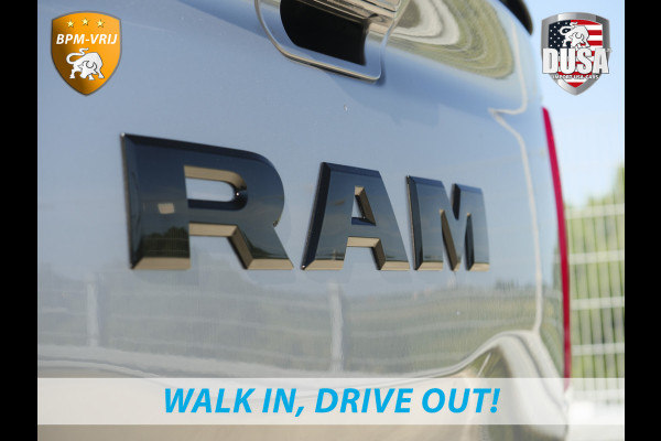 Dodge Ram | 1500 | Laramie | Sport | 3.0L I6 Hurricane | Crew Cab | 4X4 | BPM-VRIJ | Panorama | Billet Silver | SPORT Getoonde accessoires zijn verkrijgbaar tegen meerprijs