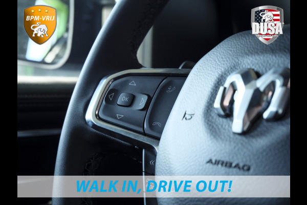 Dodge Ram | 1500 | Laramie | Sport | 3.0L I6 Hurricane | Crew Cab | 4X4 | BPM-VRIJ | Panorama | Billet Silver | SPORT Getoonde accessoires zijn verkrijgbaar tegen meerprijs