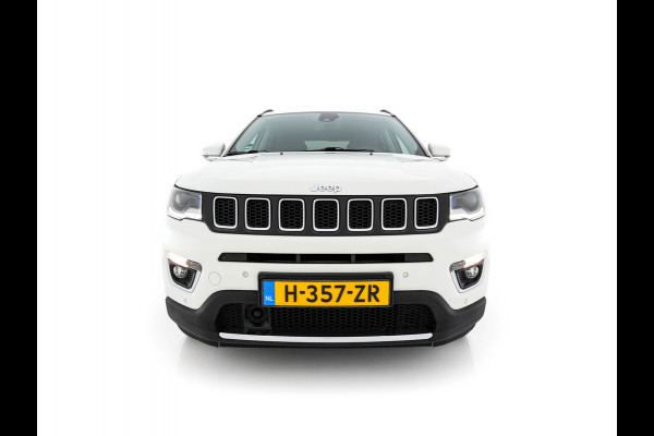 Jeep Compass 1.3T Limited (INCL-BTW) *LEATHER-MICROFIBRE | FULL-LED | NAVI-FULLMAP | KEYLESS | COMFORTSEATS | CAMERA | PRIVACYGLASS | DAB | ECC | PDC | CRUISE | TOWBAR | LANE-ASSIST | CAPRLAY | 18''ALU*