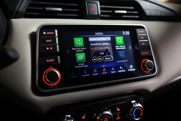 Nissan Micra 1.0 IG-T Tekna CARPLAY NAVI CAMERA STOELVW "21