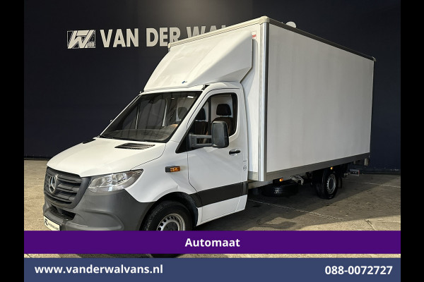 Mercedes-Benz Sprinter 314CDI 143pk Automaat Bakwagen 21m3 KUUB Laadklep Zijdeur Euro6 Airco | Bijrijdersbank Lat om Lat, Leren bekleding