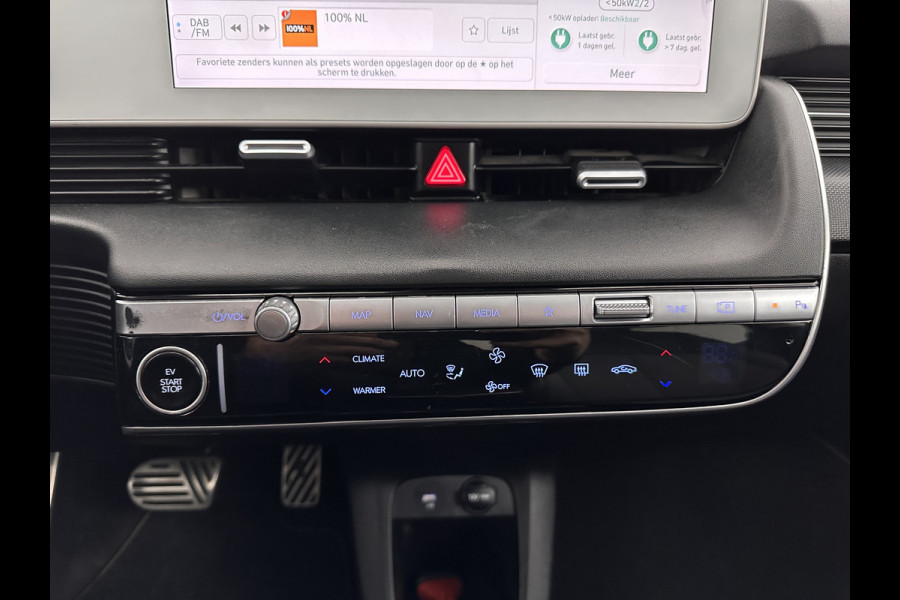 Hyundai IONIQ 5 Connect 73kWh [ 3-Fase-11kW ] {SOH-100%} (INCL-BTW) Aut *LEATHER-FABRIC | FULL-LED | DIGI-COCKPIT | AMBIENTLIGHT | DAB | SHIFTPADDLES | HEAD-UP | NAVI-FULLMAP | KEYLESS | CAMERA | HEATED-COMFORTSEATS | TOWBAR | PRIVACYGLASS  | 19"AL