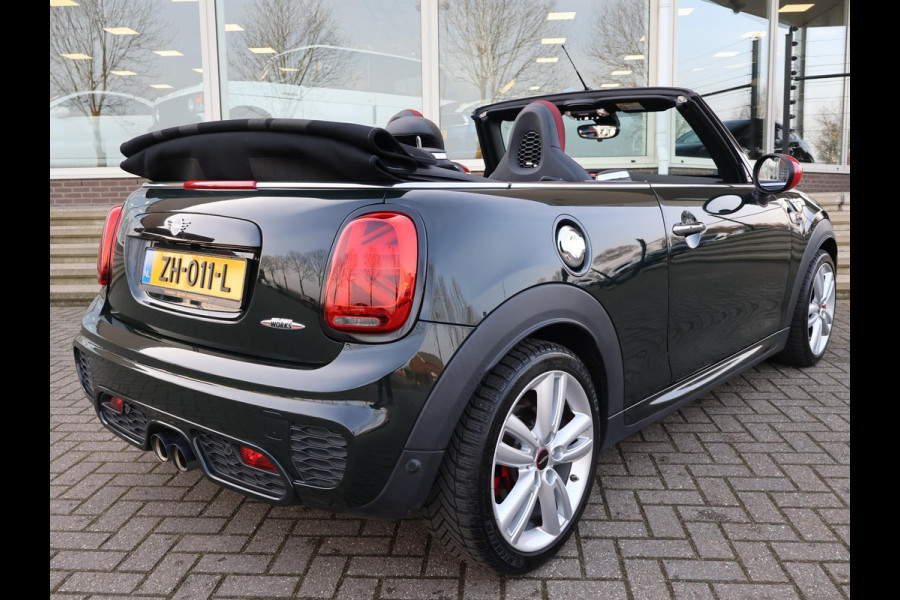 MINI Cabrio 2.0 JCW JOHN COOPER WORKS 231 PK REBEL GREEN | JCW STOELEN | ADAPTIVE CRUISE | ORIG. NL