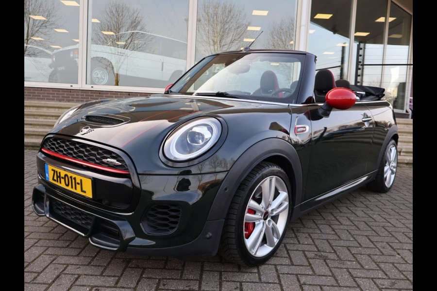 MINI Cabrio 2.0 JCW JOHN COOPER WORKS 231 PK REBEL GREEN | JCW STOELEN | ADAPTIVE CRUISE | ORIG. NL