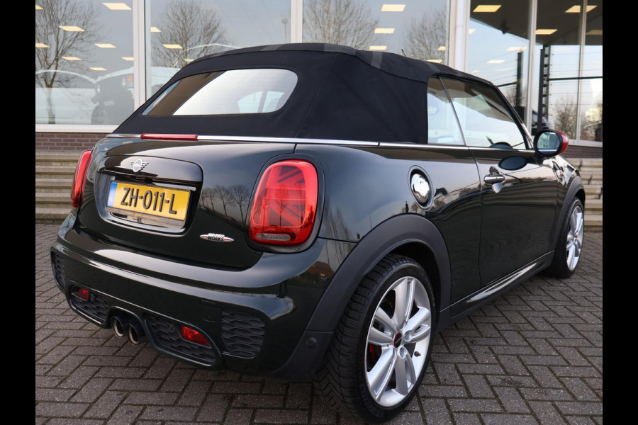 MINI Cabrio 2.0 JCW JOHN COOPER WORKS 231 PK REBEL GREEN | JCW STOELEN | ADAPTIVE CRUISE | ORIG. NL