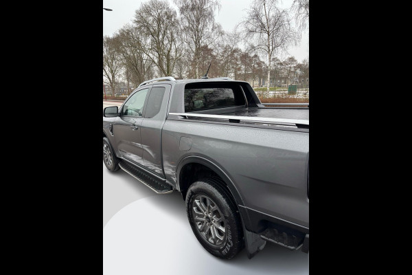 Ford Ranger 2.0 Super Cab EcoBlue Wildtrak 204pk Automaat | Trekhaak | Lederen Bekleding | Rollertop | 3.500kg Trekgewicht | Adaptieve Cruise